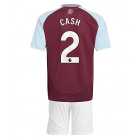 Aston Villa Matty Cash #2 Heimtrikot 2024-25 Kurzarm (+ kurze hosen)